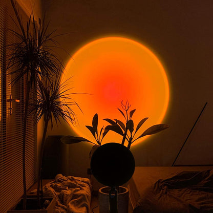 Desidiya 16‑Color LED Night Light Sunset Lamp