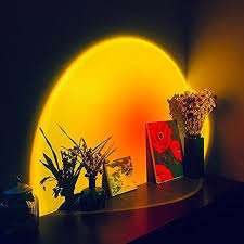 Desidiya 16‑Color LED Night Light Sunset Lamp